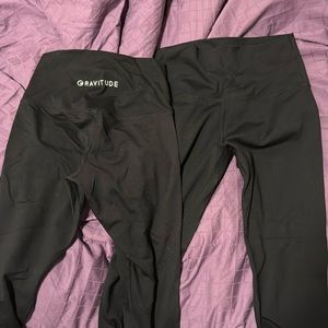 Black leggings Size 8